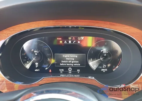 2021 Bentley Bentayga V8 из США, поврежденный, VIN SJAAM2ZV7MC033750